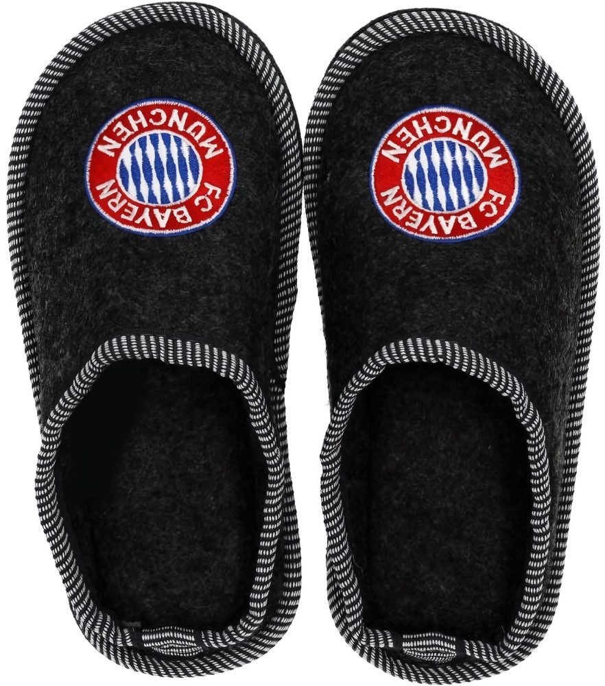 FC Bayern München Filz-Pantoffeln Hausschuh