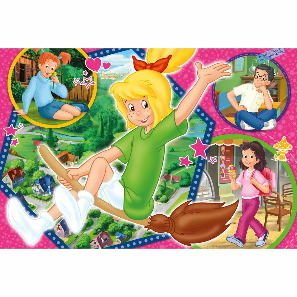 Schmidt Spiele Puzzle Bibi Blocksberg Hex-Hex 100 Teile, 100 Puzzleteile