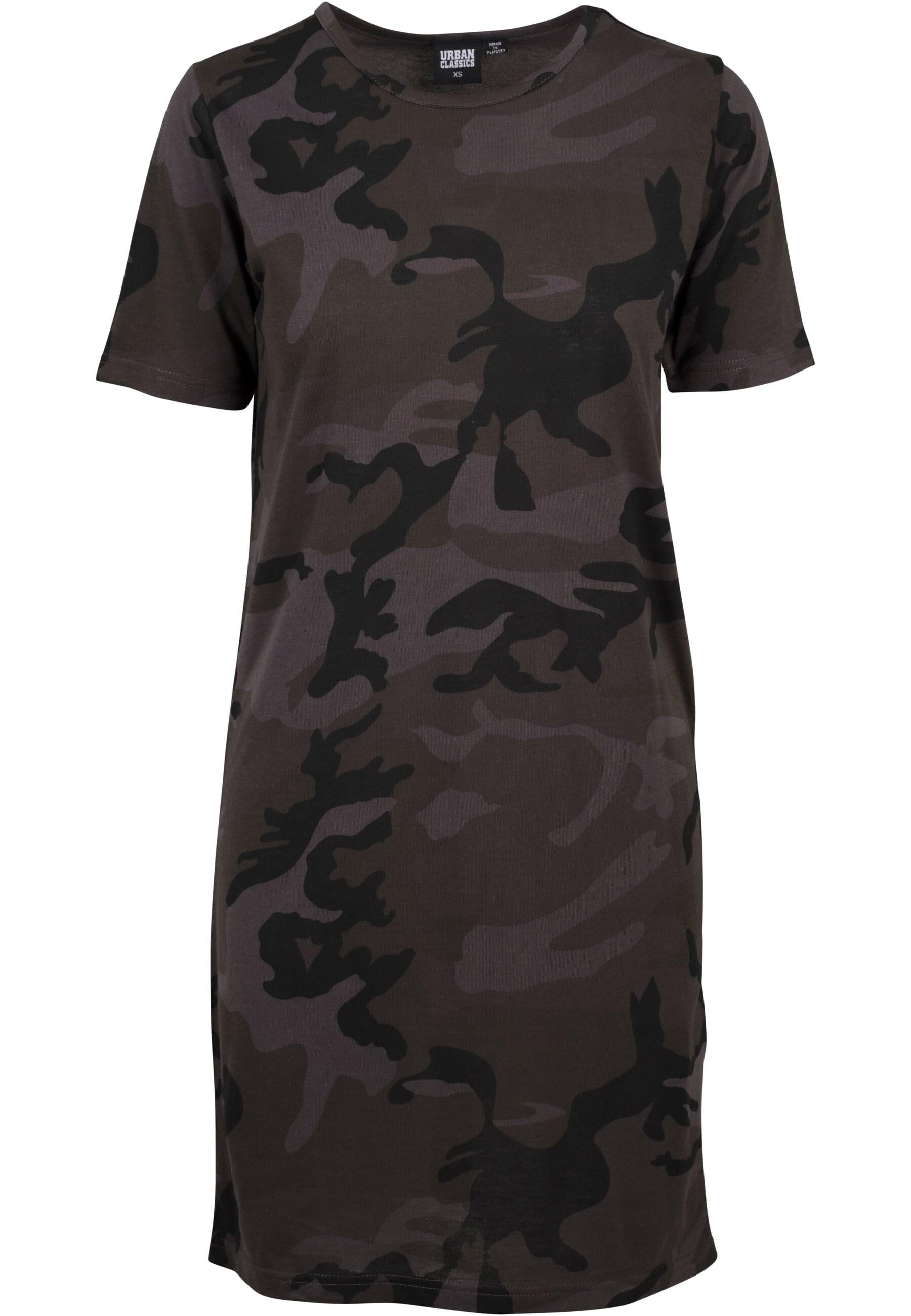 URBAN CLASSICS Shirtkleid Urban Classics Damen Ladies Camo Tee Dress (1-tlg)