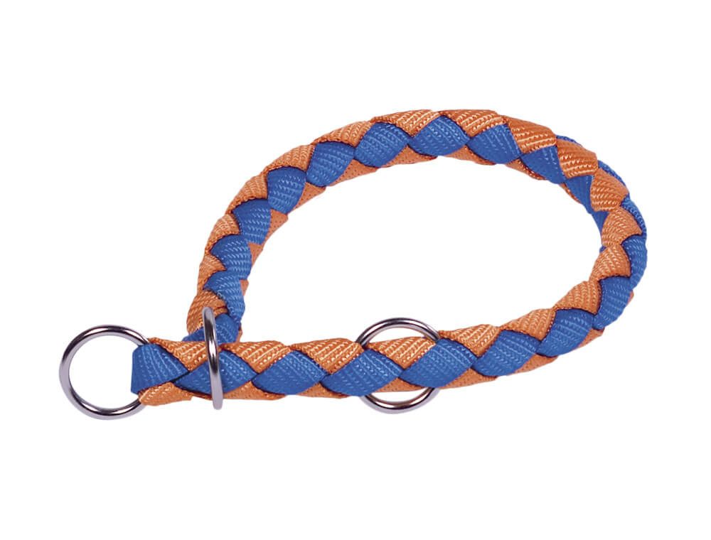 Nobby Hundeleine Nobby Würger "Corda" hellblau-orange M-L