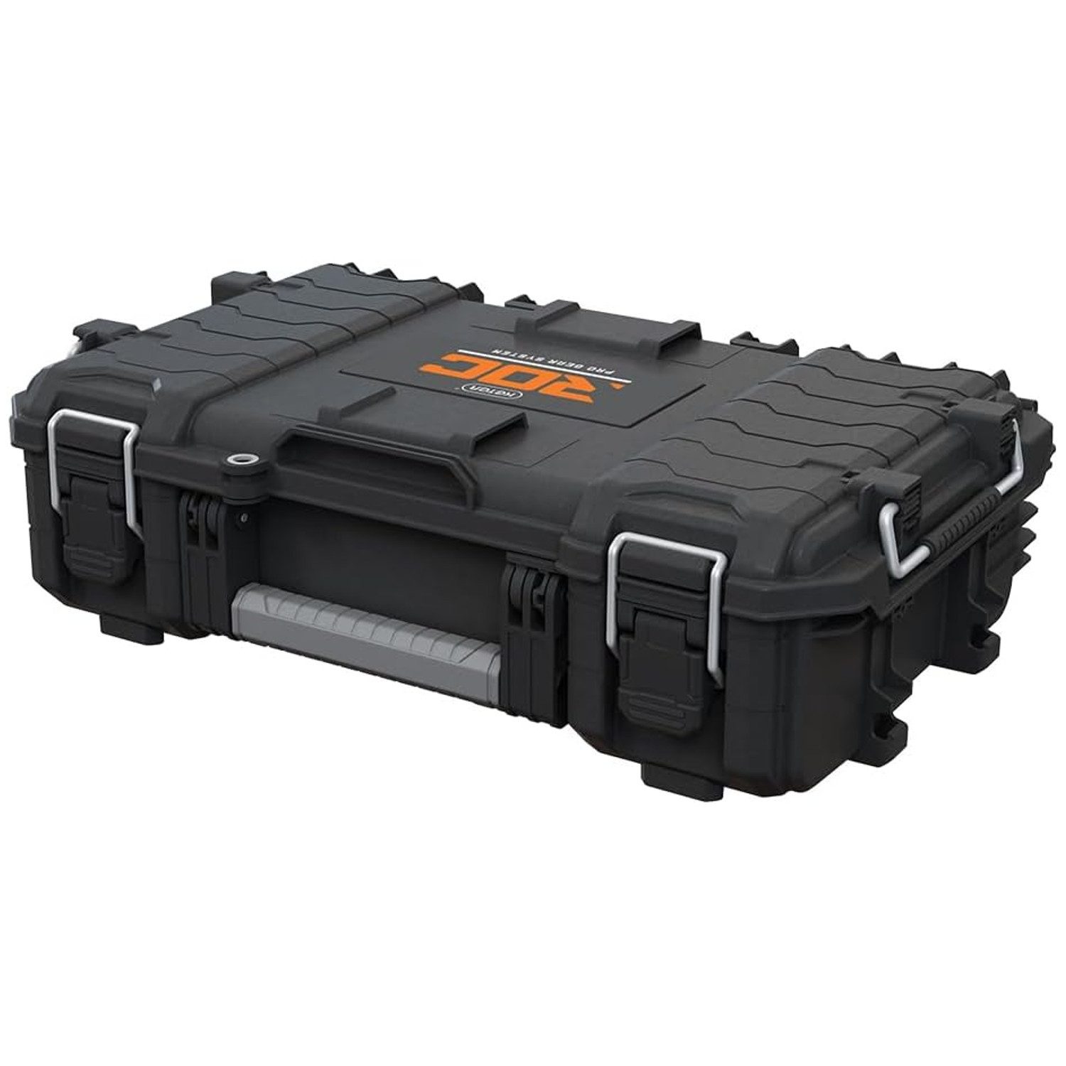 Keter Werkzeugkoffer ROC Pro Gear 2.0 Werkzeugkoffer für bis zu 36 kg, Vorrichtung für Vorhängeschloss, Staub- und Wasserschutzdichtung