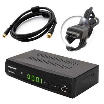 PremiumX HD 521 FTA Digital SAT Receiver DVB-S2 FullHD HDMI SCART USB SAT-Receiver