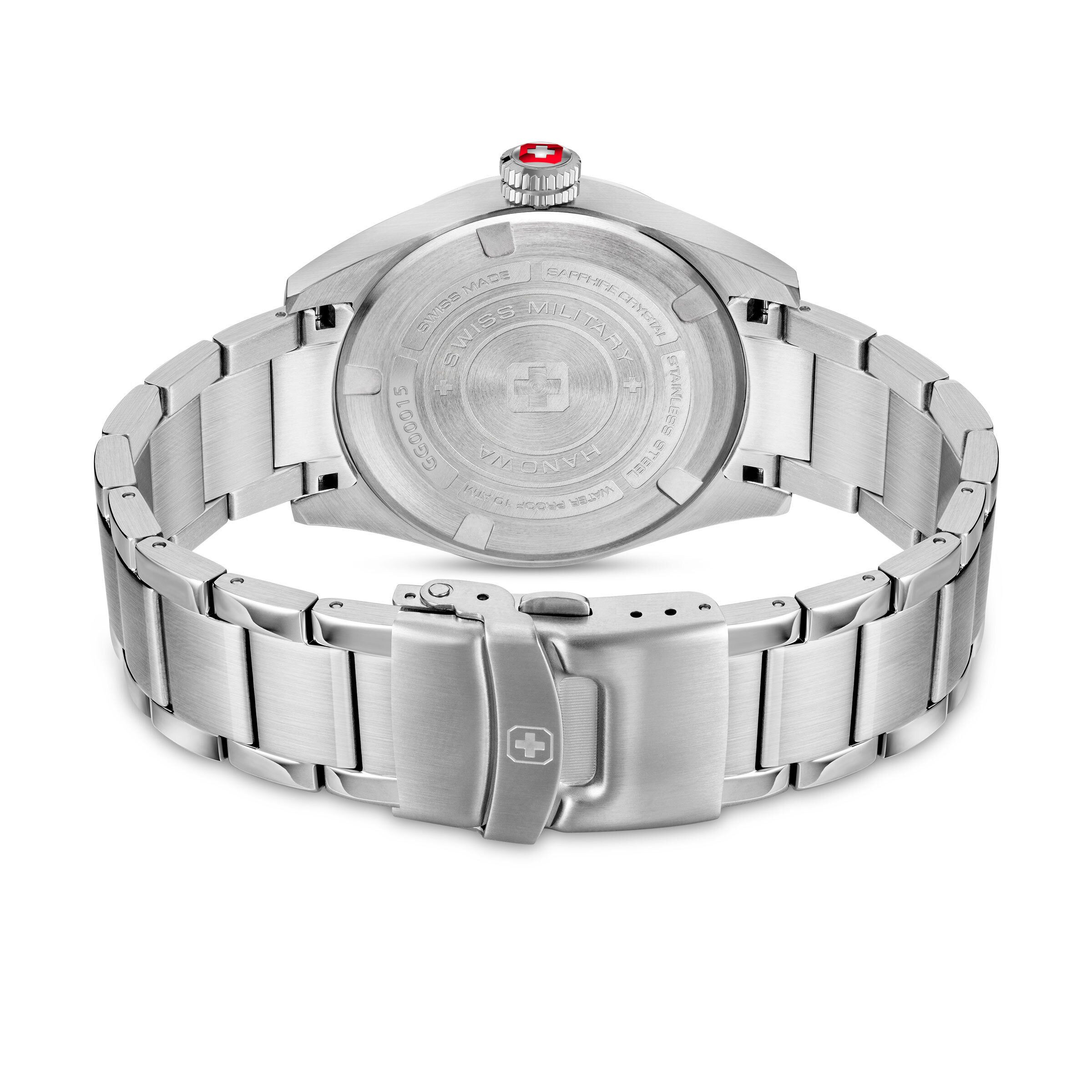 Swiss Military Hanowa Quarzuhr Quarzuhr Herrenuhr 42 Quarz Herren