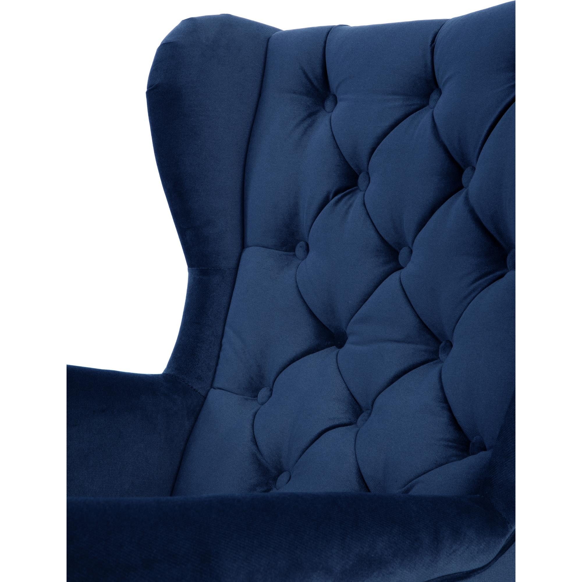 Beautysofa Ohrensessel Sessel FALCO Chesterfield Wohnzimmersessel Fernsehsessel – Bild 4 von 5