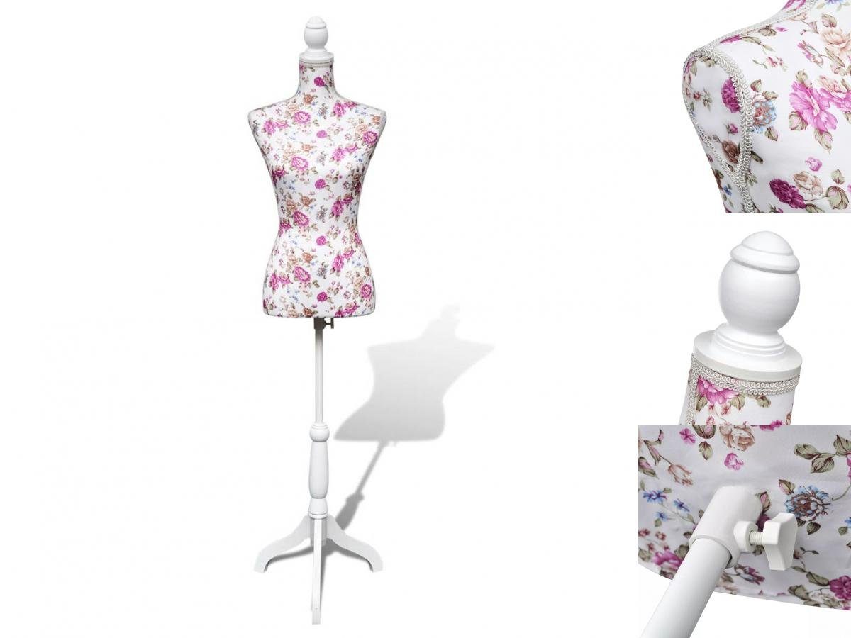 Schneiderpuppe Damenbüste Schneiderpuppe Büste Torso Mannequin Baumwolle Weiß Rose
