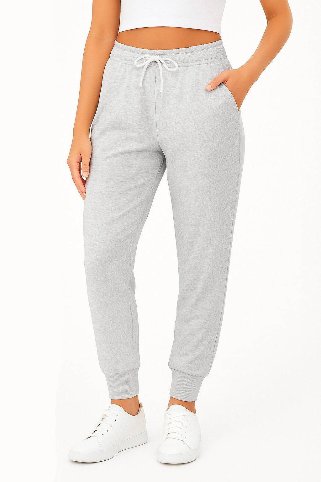 ROSS CAMP Jogginghose Jogginghose Damen (1-tlg) Baumwolle, Elasthan