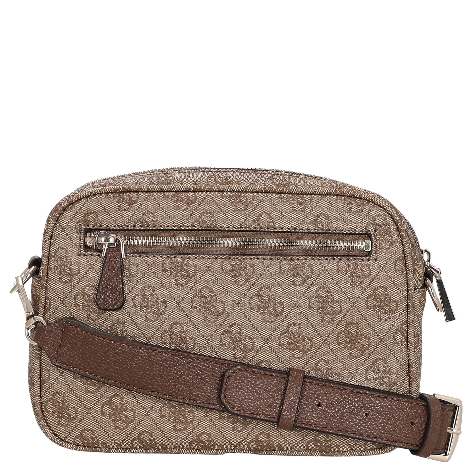 Guess Umhängetasche Vikky II - Umhängetasche 20 cm (latte logo/brown) – Bild 4 von 5