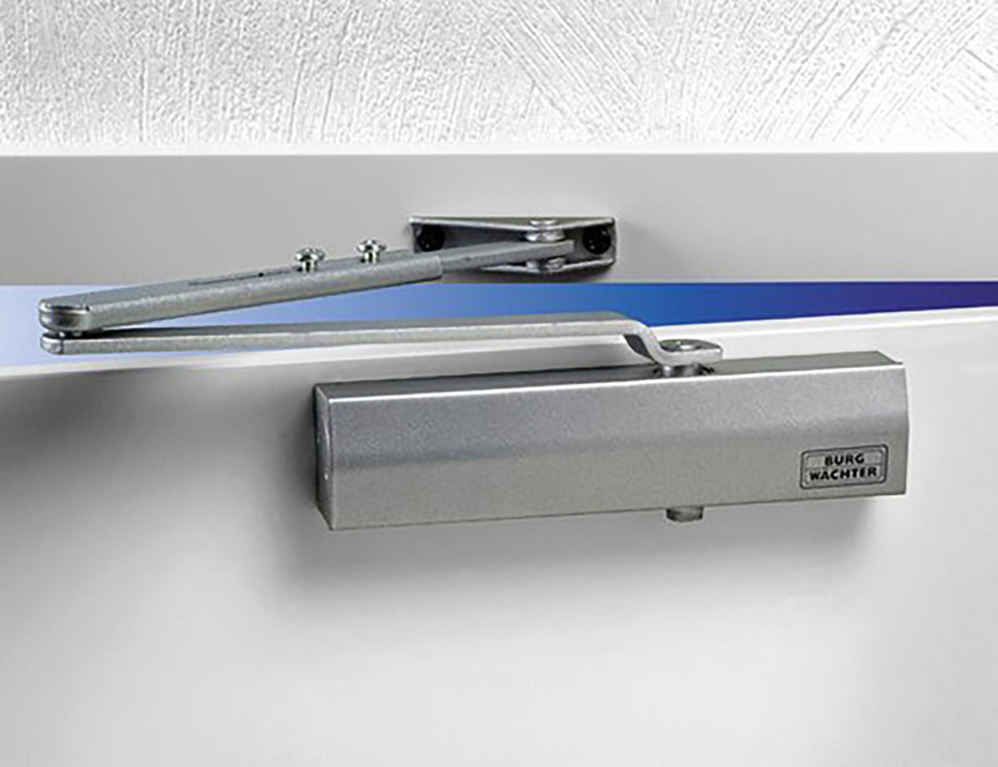 Burg Wächter Türschließer TS 504 S, Hydraulisch, geeignet für Türen bis 110 cm