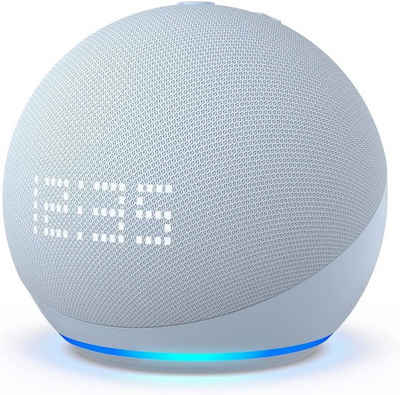 Amazon Amazon Echo Dot mit Uhr 5. Generation (2022) Smart Lautsprecher