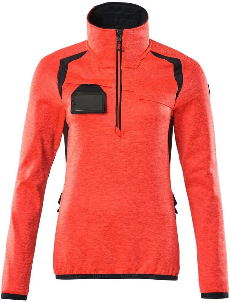 Hi-vis Rot/Schwarzblau