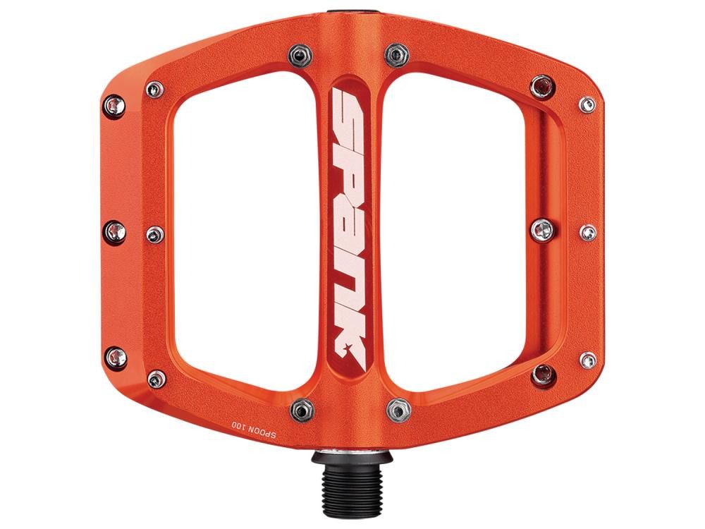 SPANK Plattformpedale Spank Spoon Reboot flat Pedal orange S
