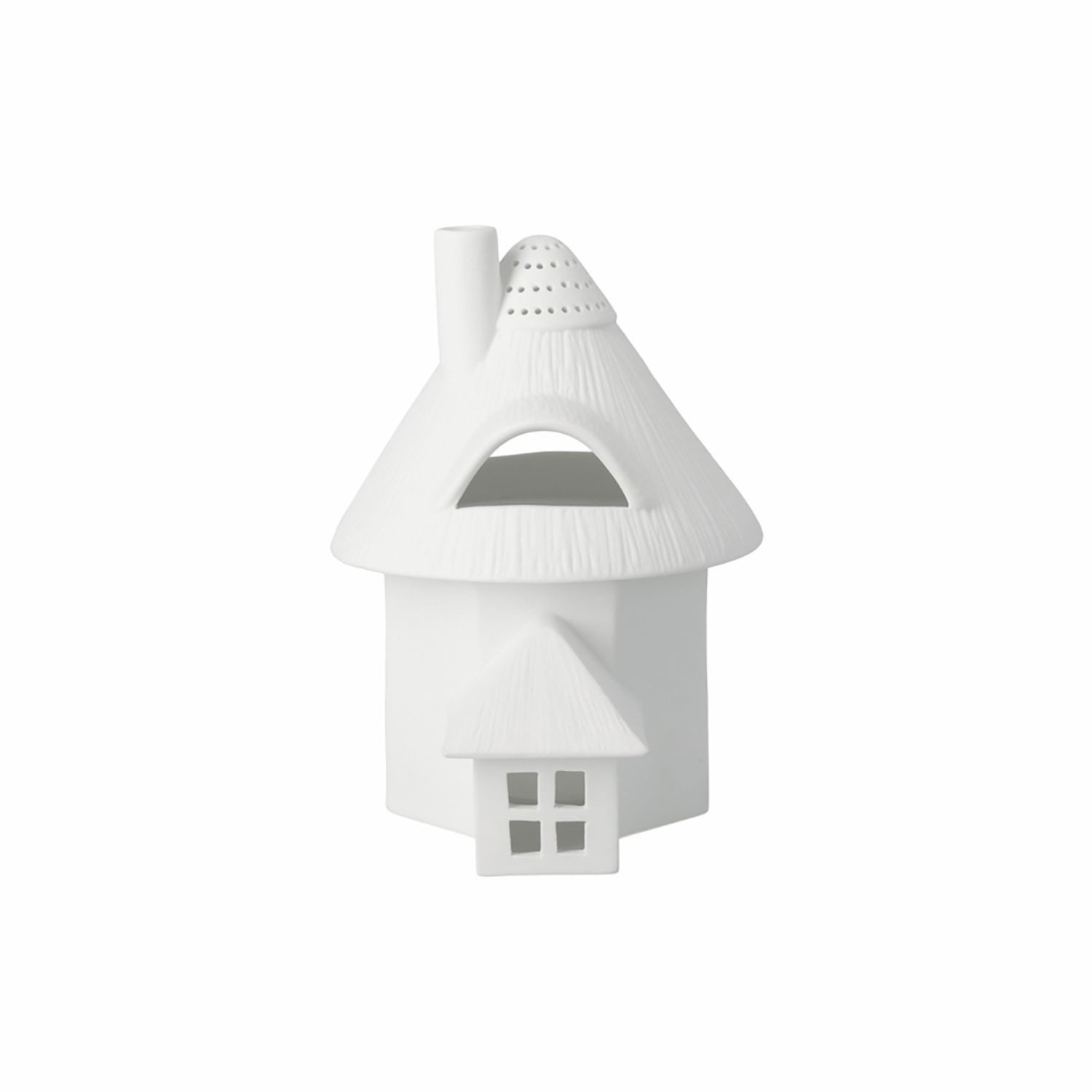 Räder Design Teelichthalter Lichthaus Reetdachturm