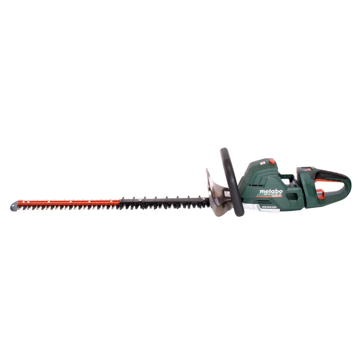 metabo Akku-Heckenschere HS 18 LTX BL 75 Akku Heckenschere 18 V 75 cm Brushless + 2x Akku 10,0