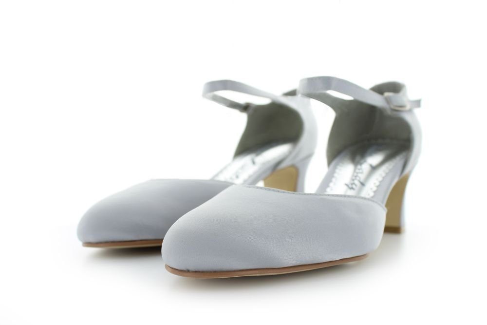 White Lady 255 klassische Satin-Pumps Slingpumps – Bild 4 von 5