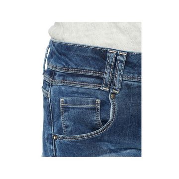 Cartoon 5-Pocket-Jeans blau regular (1-tlg)