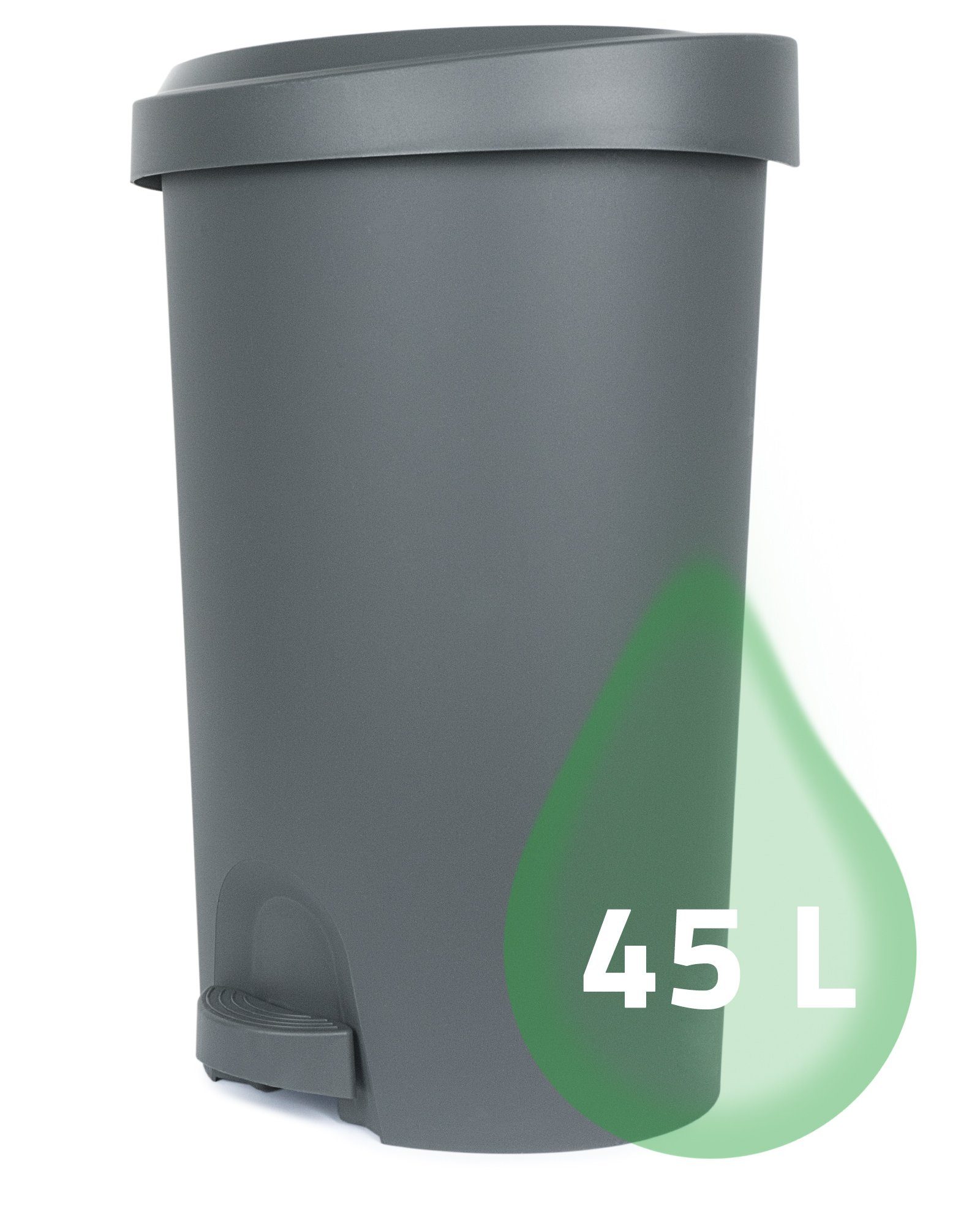 ONDIS24 Сміттєві урни Haushaltstonne, Gartentonne, Mülltonne, Abfalltonne grau