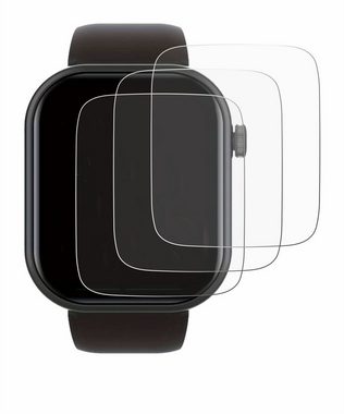 Savvies Schutzfolie für Smartwatch IDW19 1.8", Displayschutzfolie, 6 Stück, Folie klar