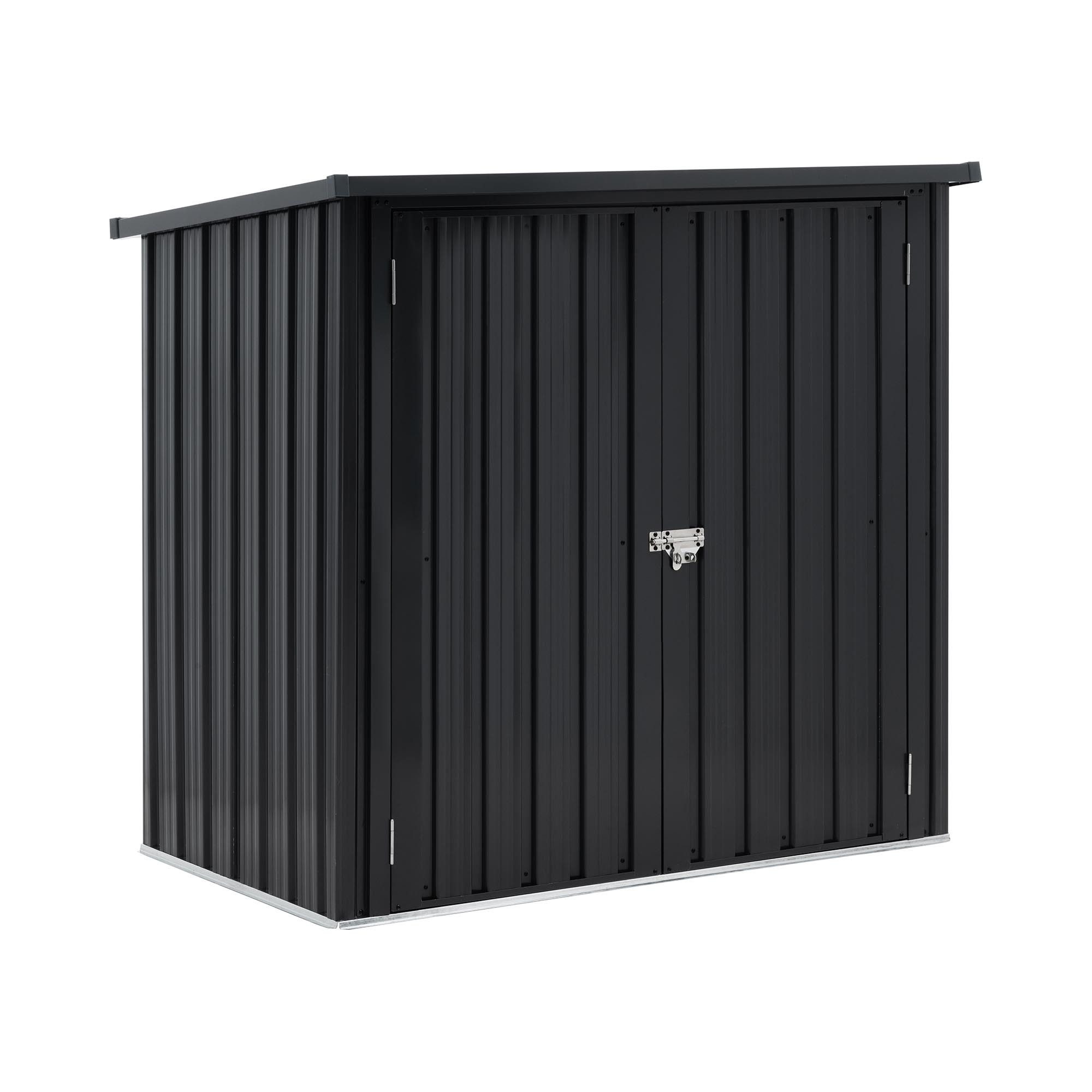 Uniprodo Gerätehaus Metall-GeräteschuppenMetallgerätehaus Gartenschrank abs günstig online kaufen
