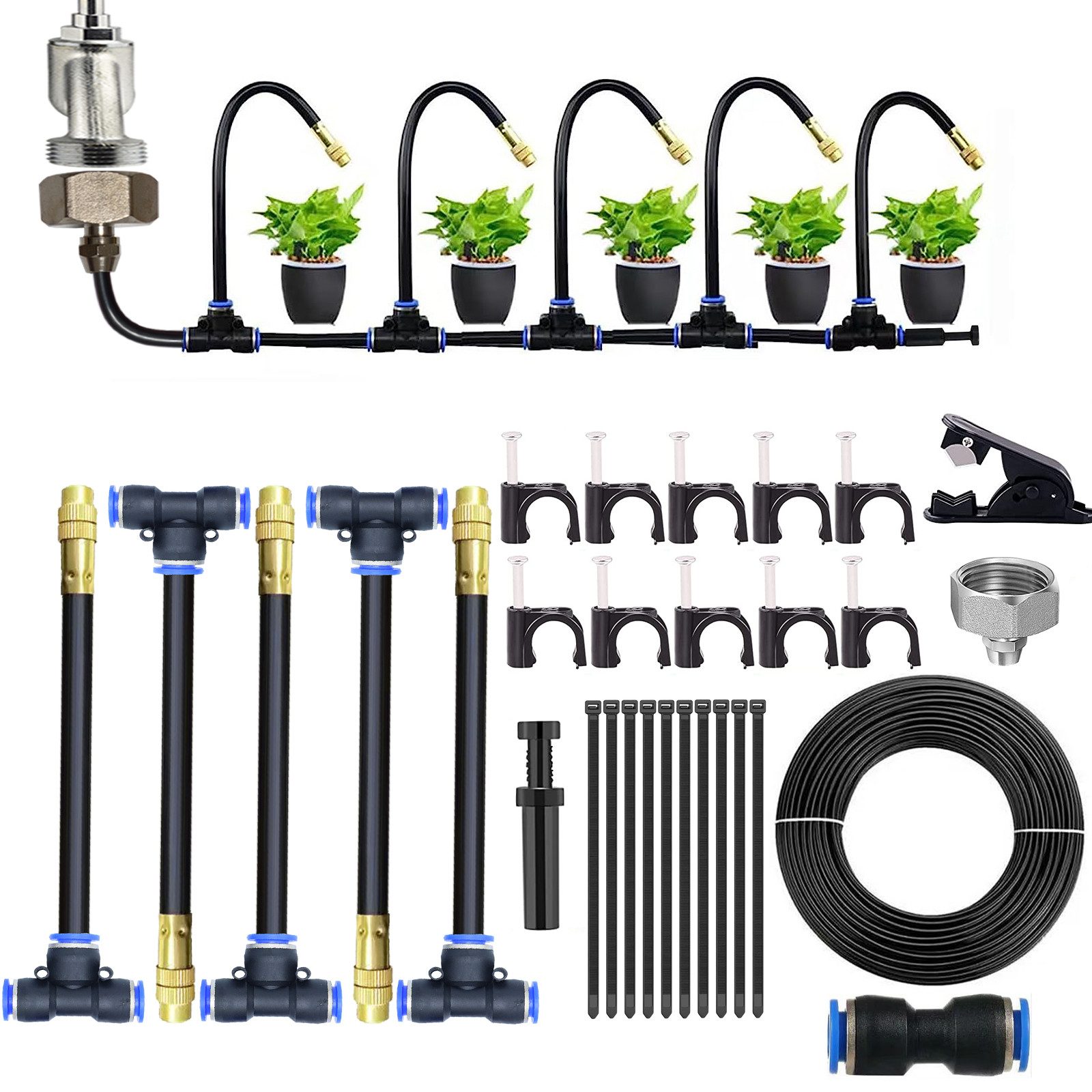 BTTO Bewässerungssystem Automatische,Garten Bewässerung Kit Tropfbewässerun günstig online kaufen