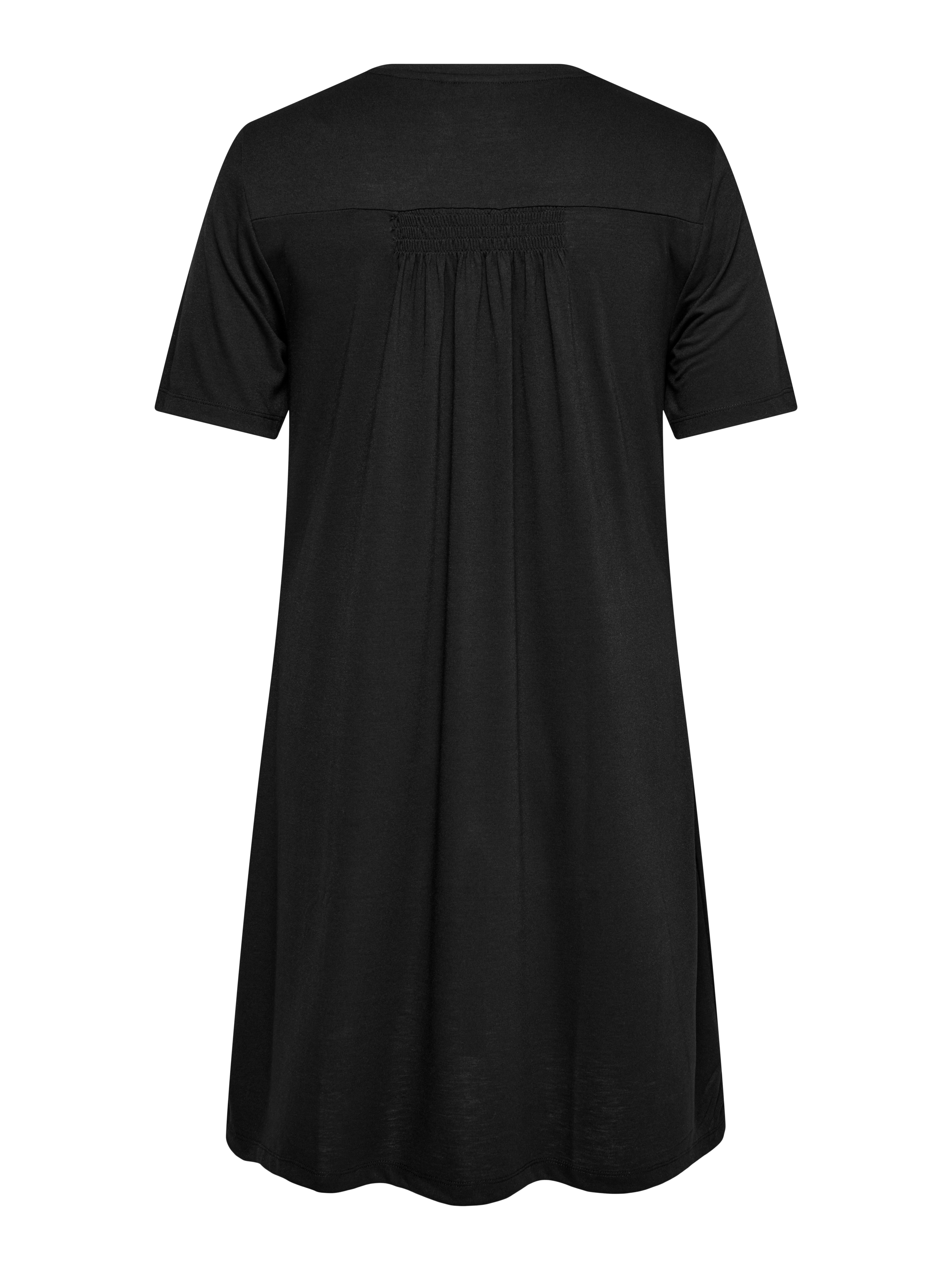 ONLY CARMAKOMA Minikleid CARCORAL S/S V-NECK ABK DRESS JRS