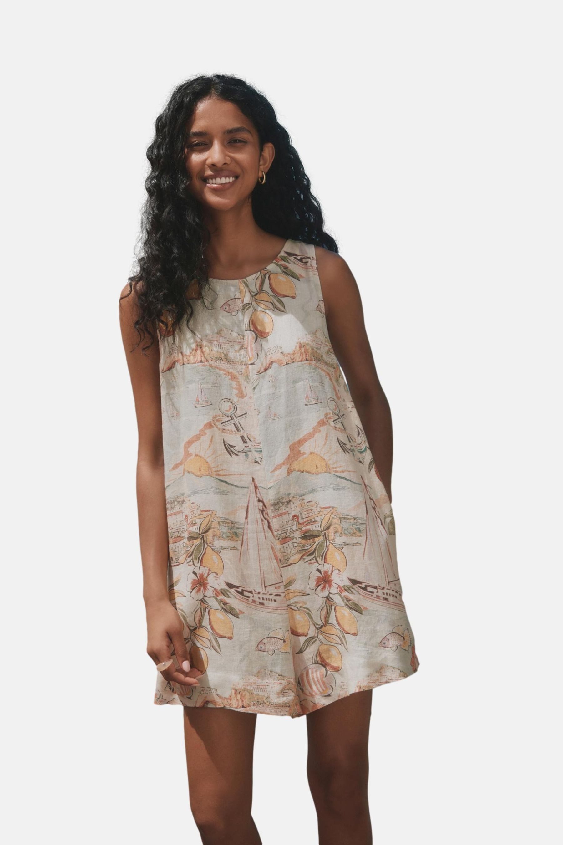 Next Playsuit N. Premium Playsuit aus Leinen (1-tlg) – Bild 4 von 5