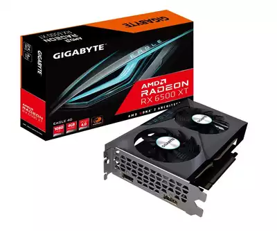 eagle rx 6500 xt 4gb gddr6 gaming grafikkarte schwarz grafikkarte