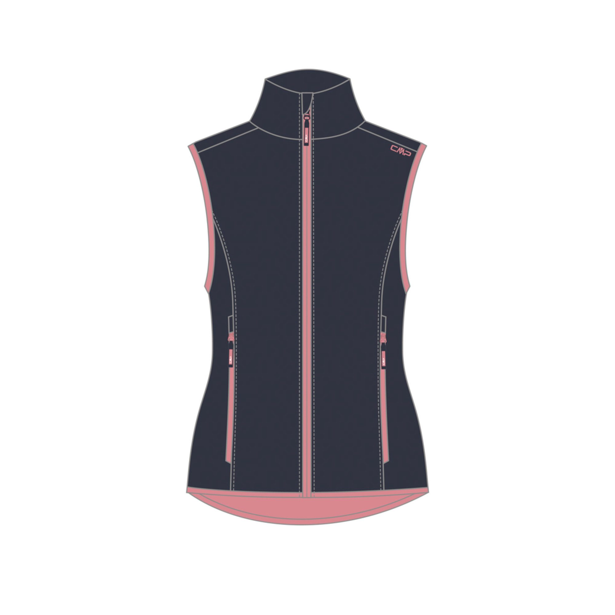 Funktionsweste CMP Mädchen Softshellweste Kid Vest 31A5025
