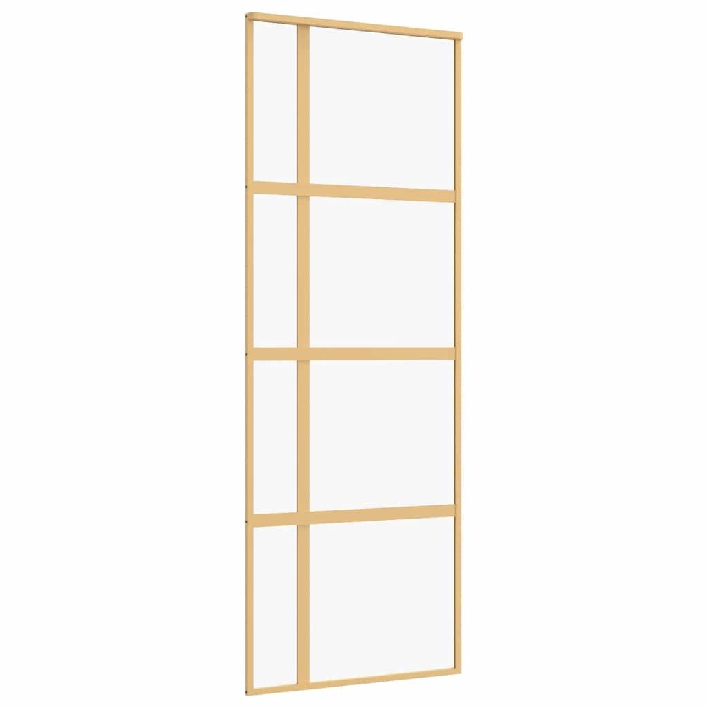 vidaXL Haustür Schiebetür Golden 76x205 cm günstig online kaufen