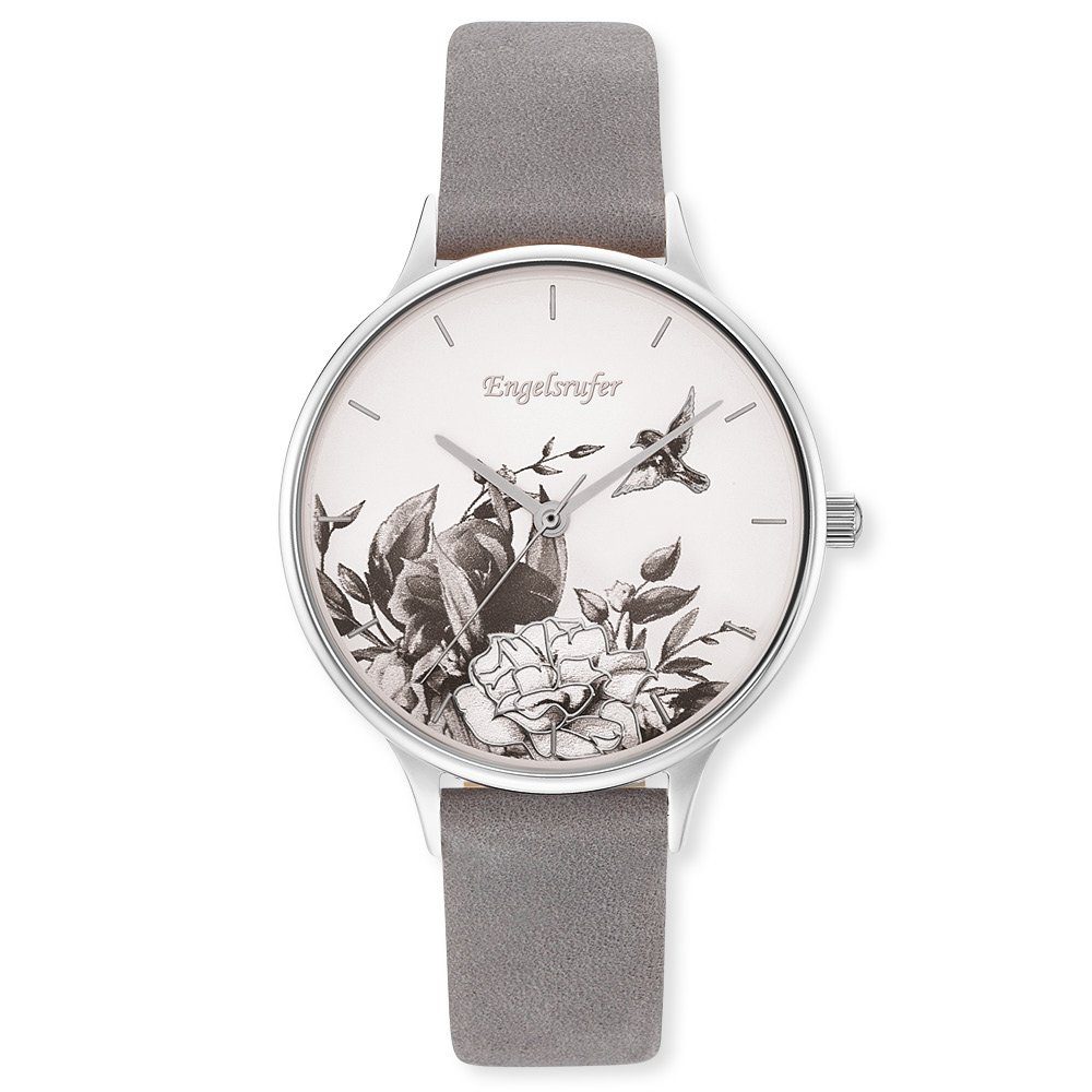 Engelsrufer Quarzuhr Damen-Armbanduhr ERWA-FLOWER1-NGY1-MS günstig online kaufen