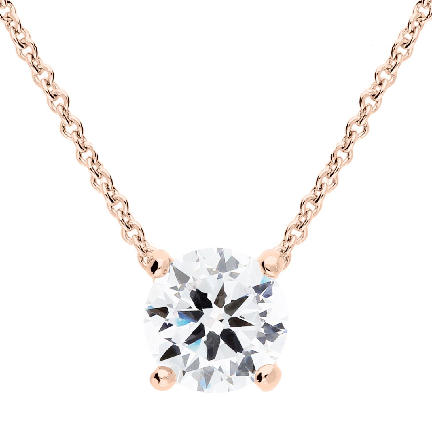 LÖB Kette mit Anhänger 18K Roségold günstig online kaufen
