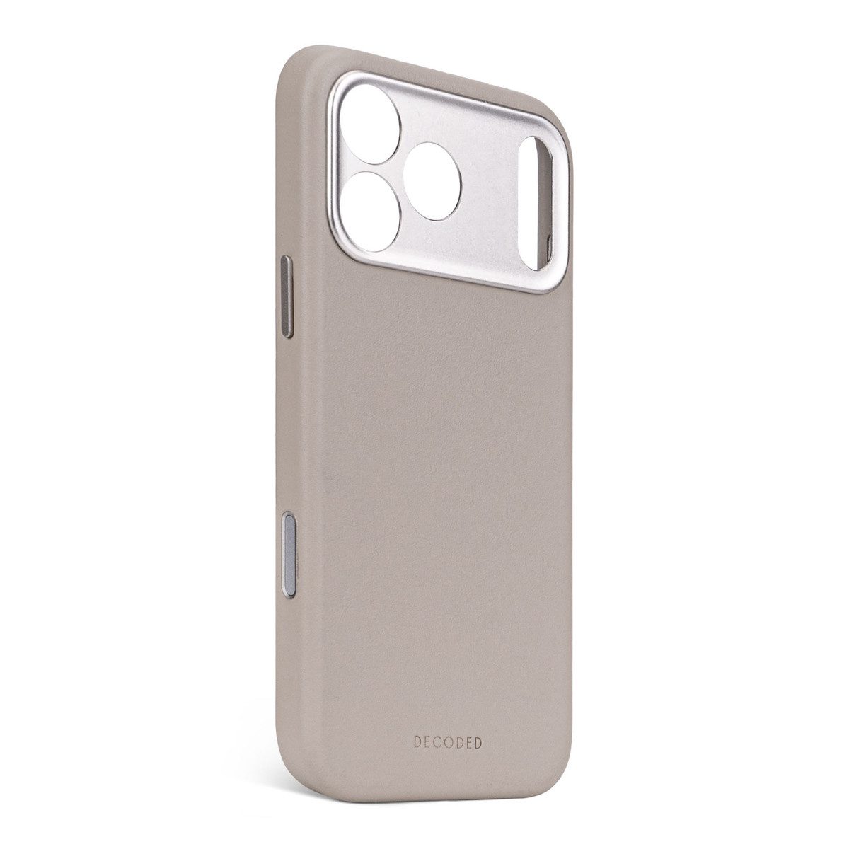 DECODED Backcover Decoded Leather Backcover MagSafe Apple iPhone 17 Pro - Solid Clay