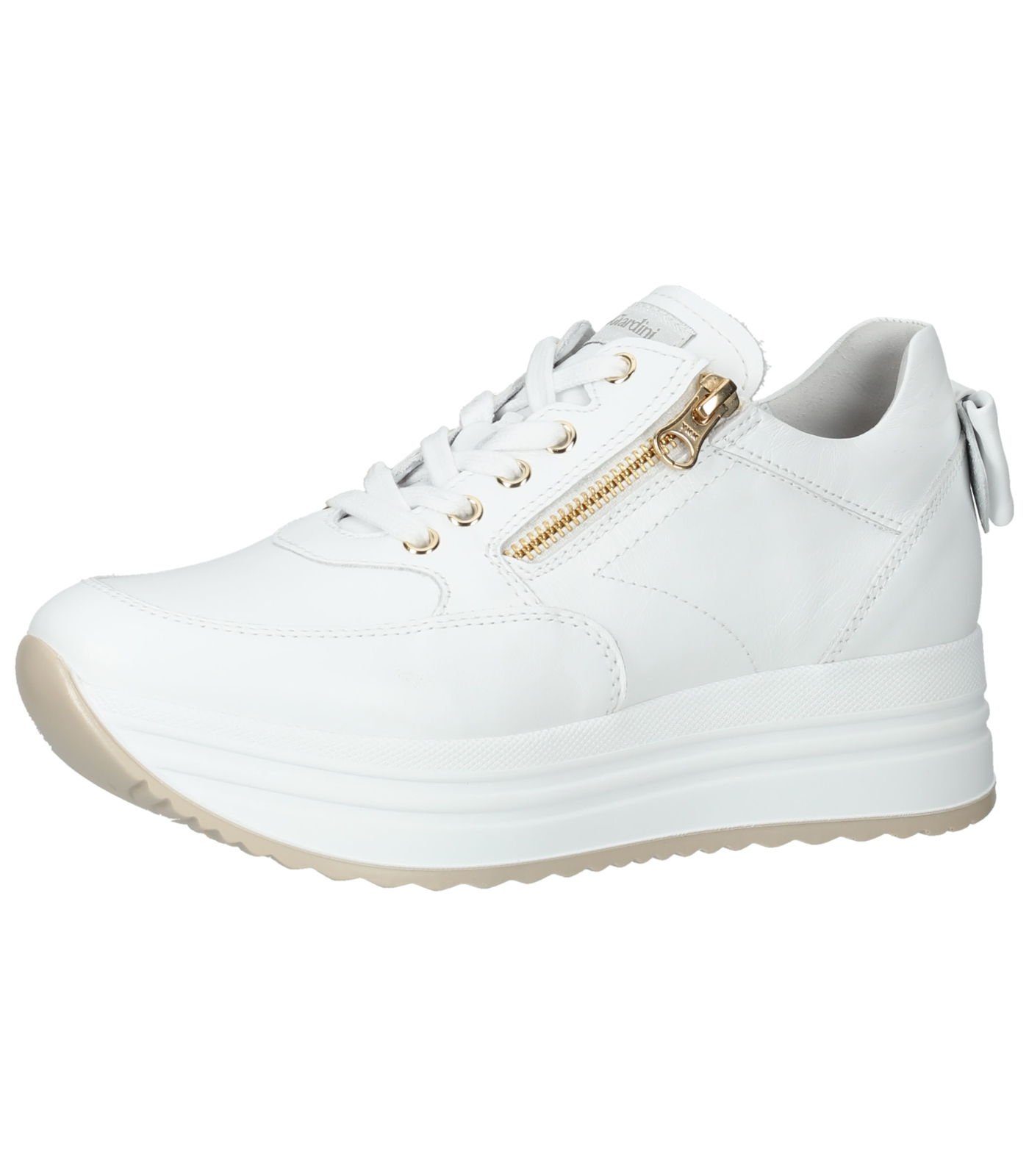 Nero Giardini I205380D Damen Sneakers Aus Leder – Made In Italy Mit DryGo! Technologie