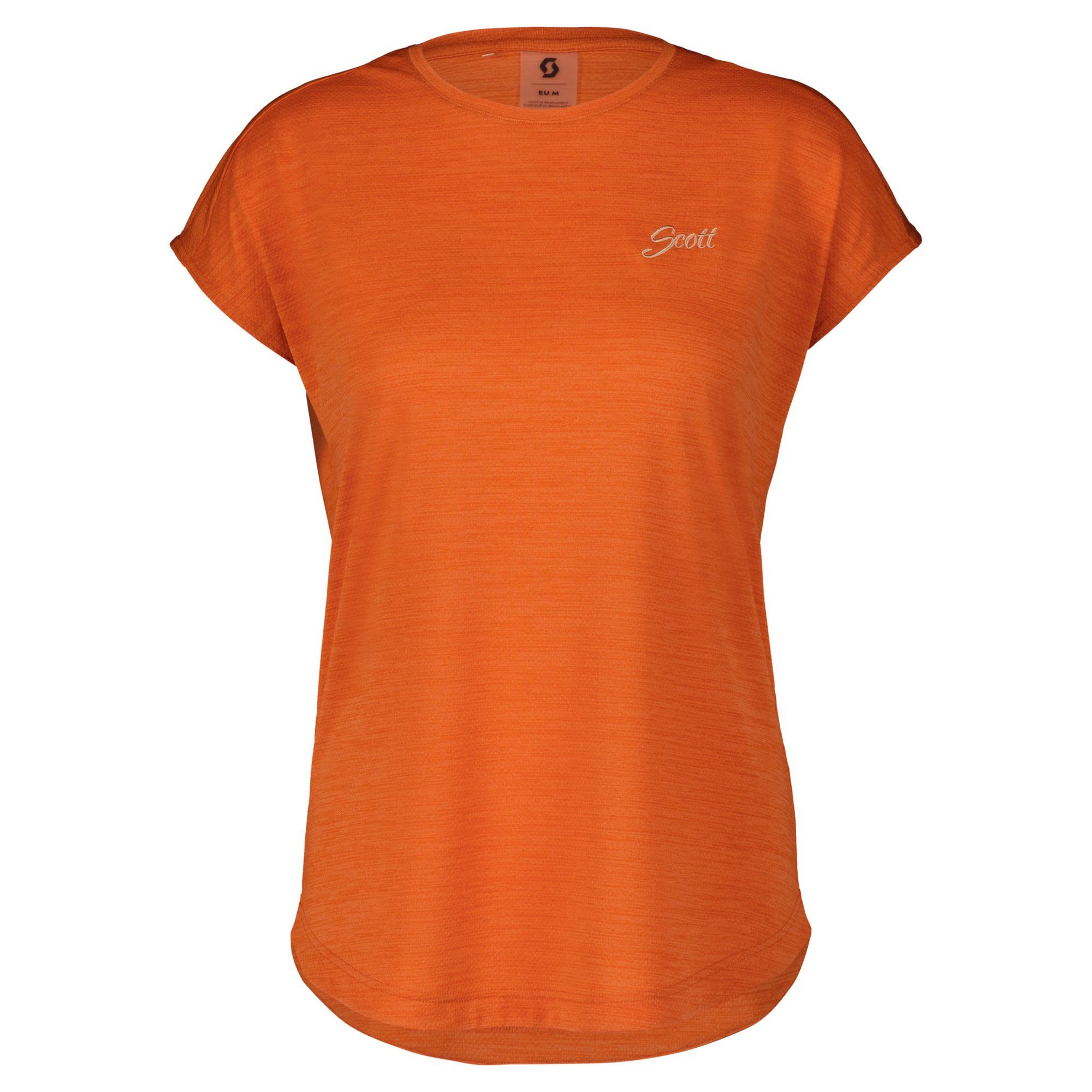 Scott T-Shirt Scott W Defined S/sl Shirt Damen Kurzarm-Shirt Braze Orange