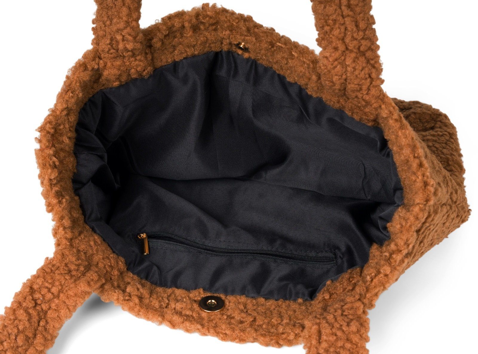 styleBREAKER Schultertasche Teddyfell Beuteltasche (1-tlg)