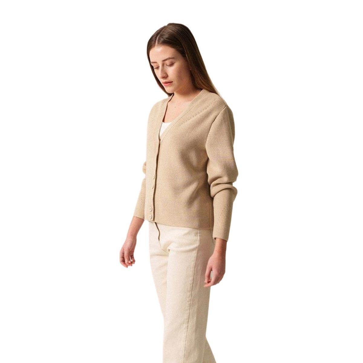 Saint James Strickjacke 3365 Damen Strickjacke Aoste