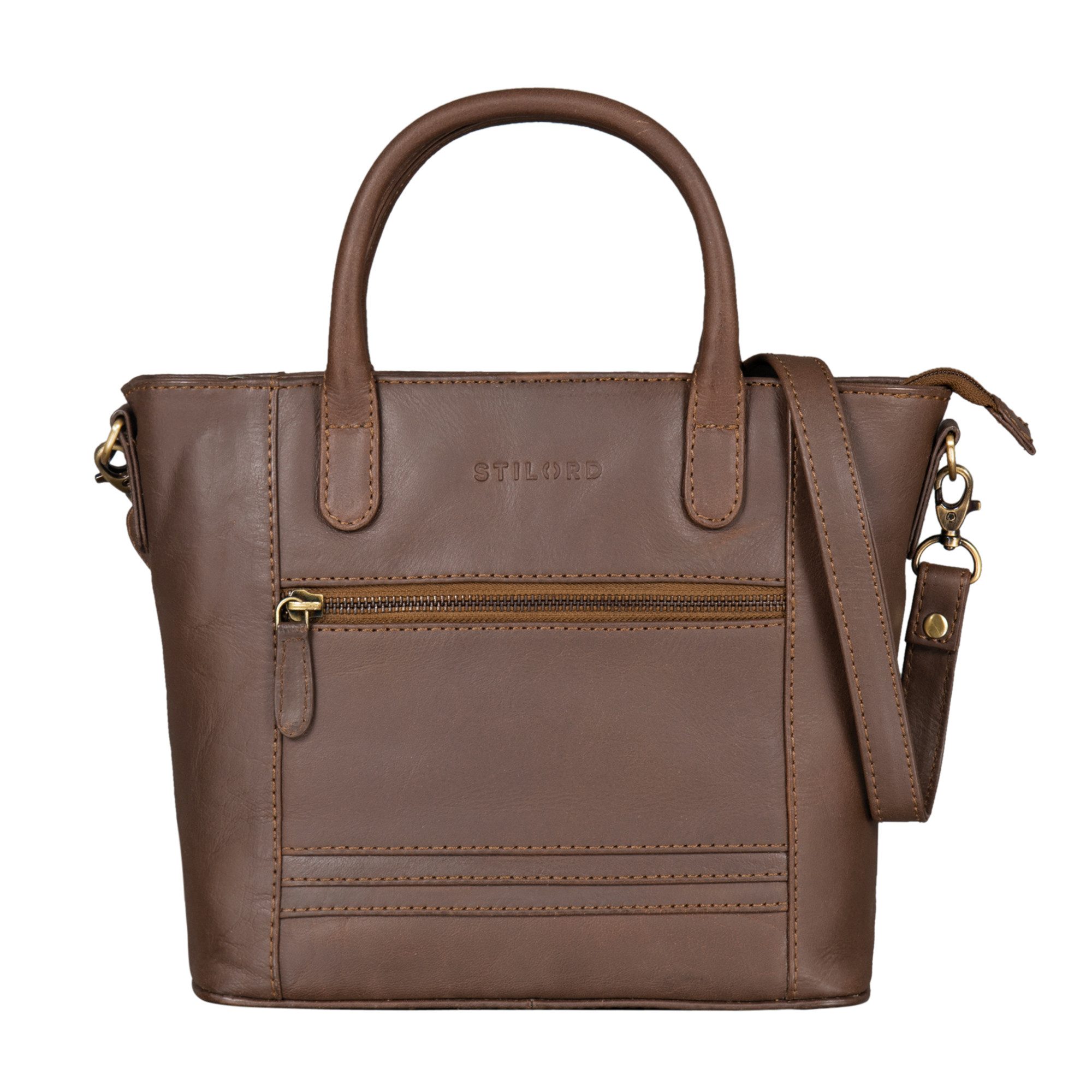 STILORD Handtasche "Meghan" Leder Handtasche Damen
