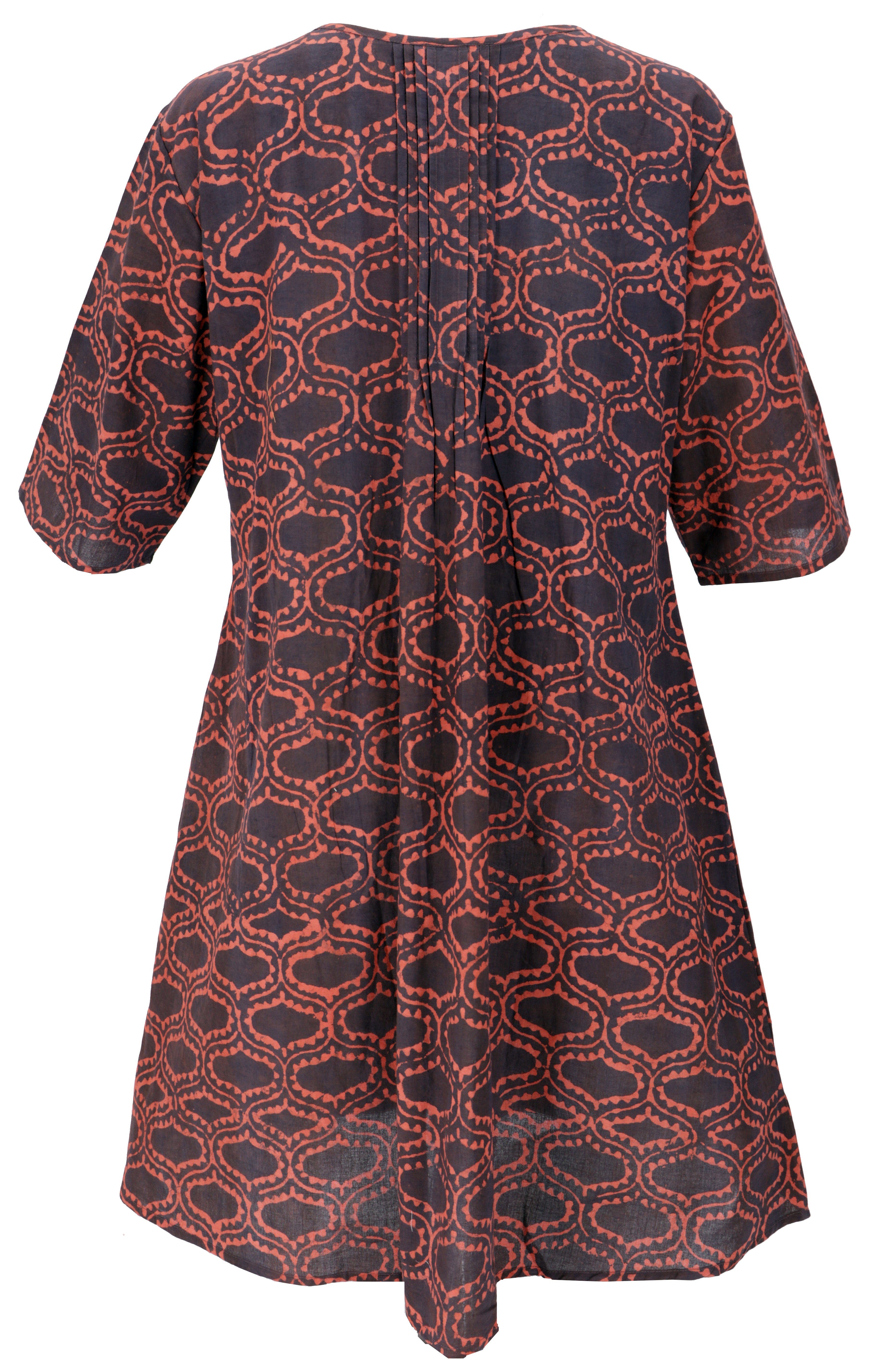 Guru-Shop Midikleid Boho Maxitunika, sommerliches Minikleid günstig online kaufen