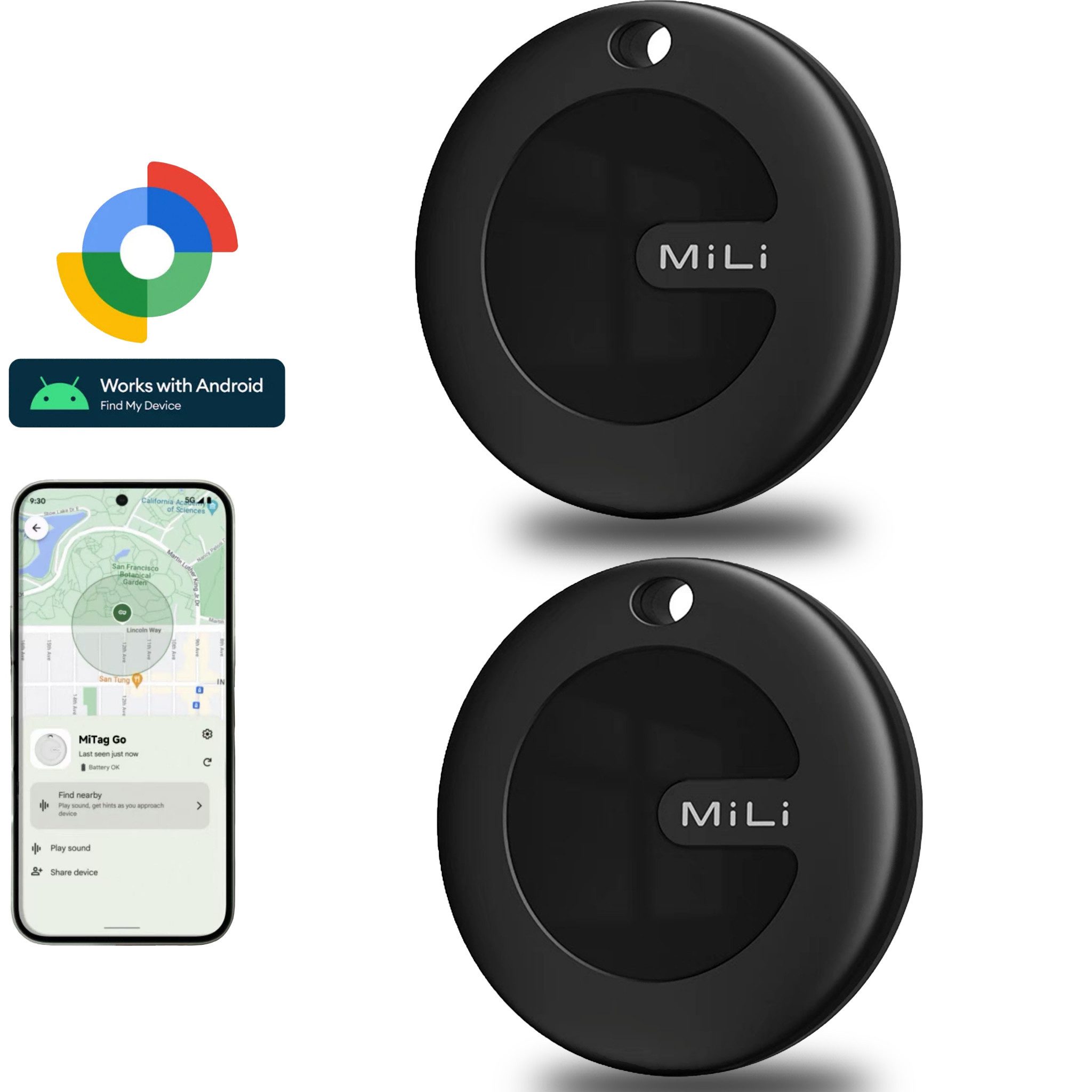 Auto bluetooth- tracker für Android, von Google Autorisiert, SmartTag GPS-Tracker