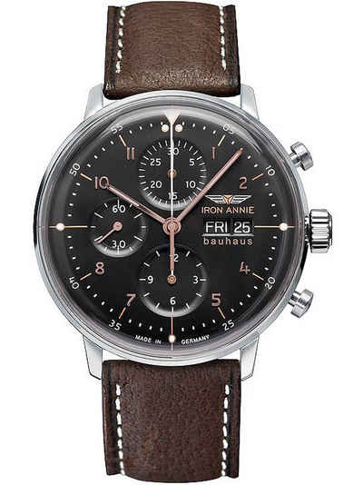 IRON ANNIE Automatikuhr Iron Annie 5018-2 Bauhaus Automatik Chronograph He