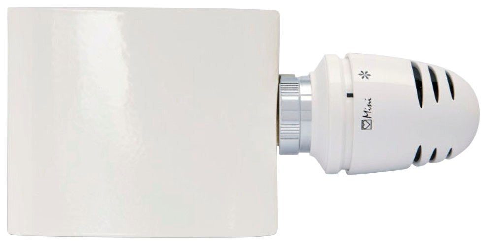 Ximax Heizkörperthermostat Mittenanschlussgarnitur, Typ H, Eck-Ausführung, Weiß