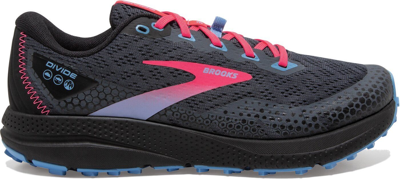 Brooks Divide 3 Laufschuh Ebony/Black/Diva Pink