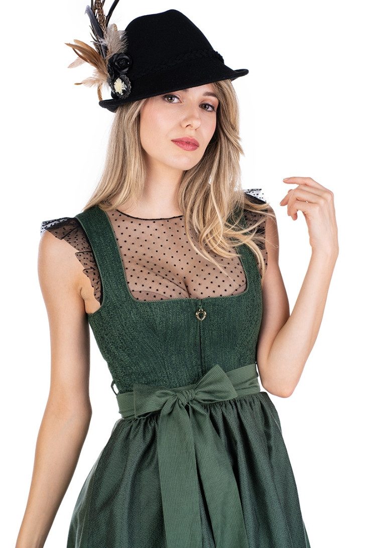 MarJo Dirndl Midi Dirndl 2tlg. - EBERSTEIN - tanne