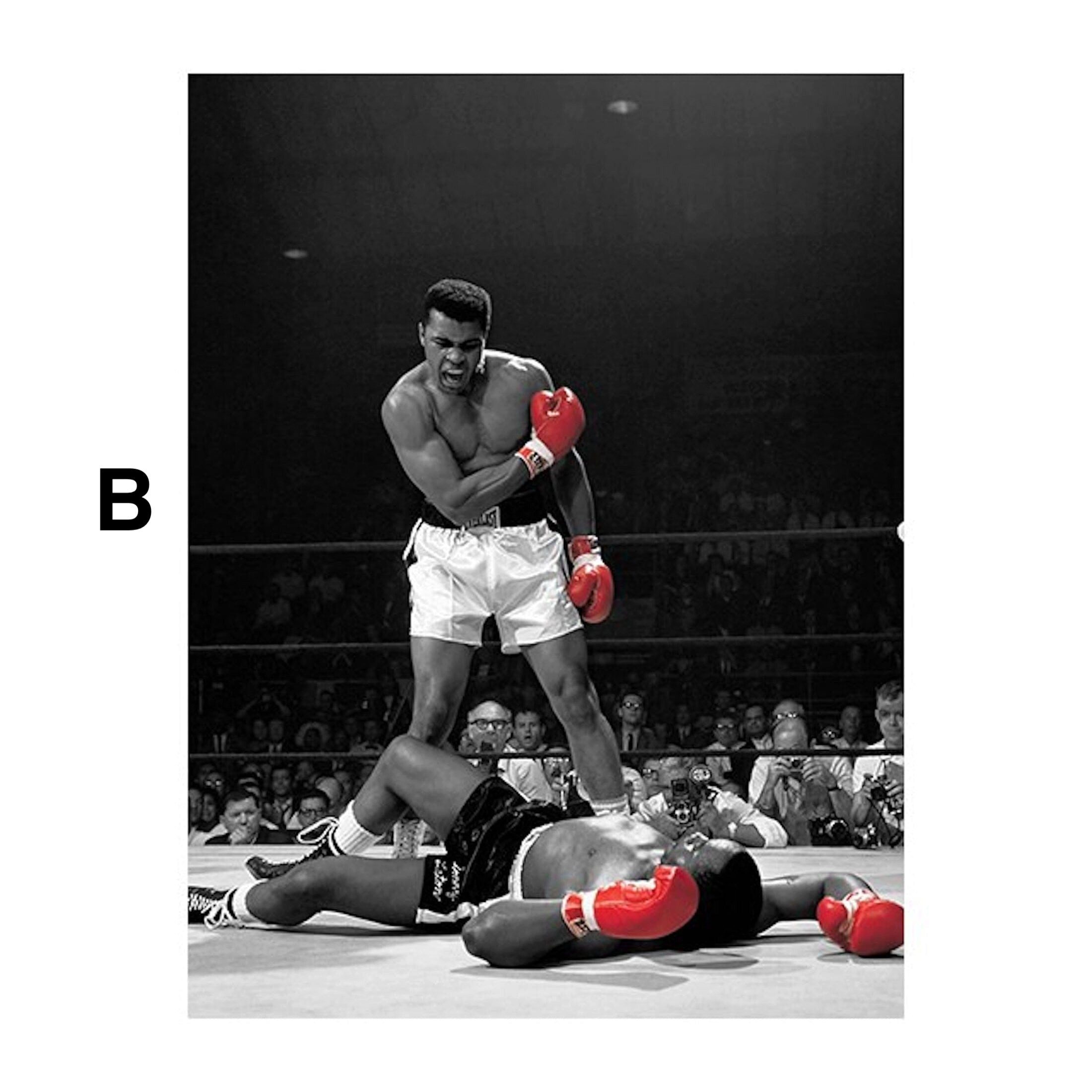 JUSTGOODMOOD Poster Boxer Muhammad Ali Größter aller Zeiten in verschiedenen Farben als De, B (1 St) – Bild 4 von 5