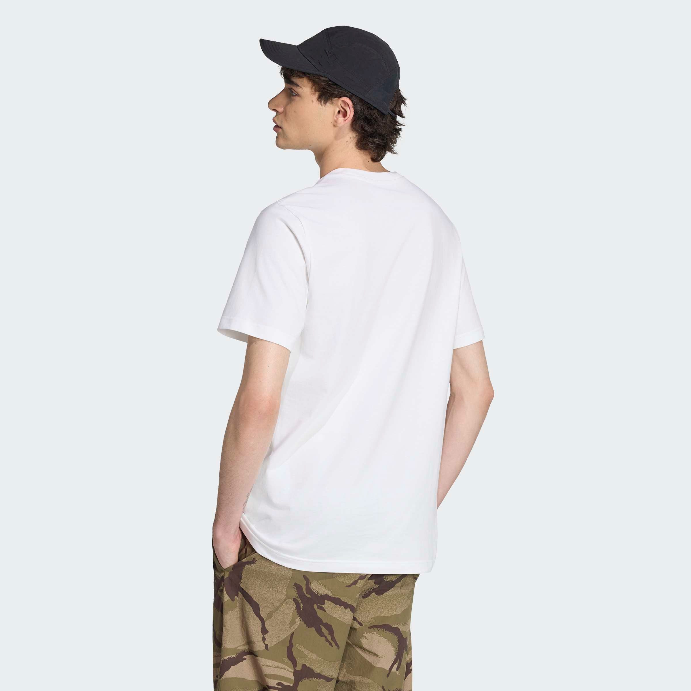 adidas Sportswear T-Shirt CAMO SCRIPT GRAPHIC für Erwachsene, sportlicher Stil, ohne Verschluss, Basic-Design – Bild 2 von 5