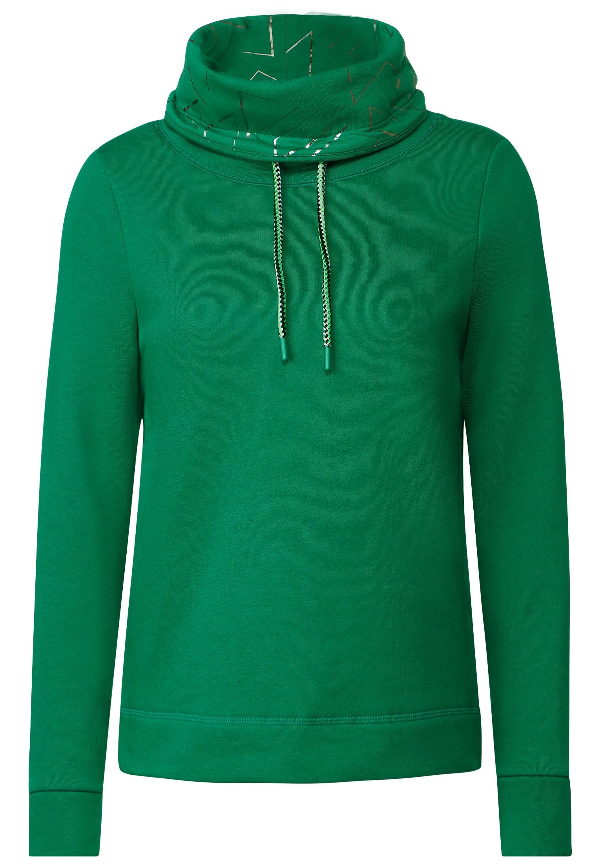 easy Sweatshirt green Cecil