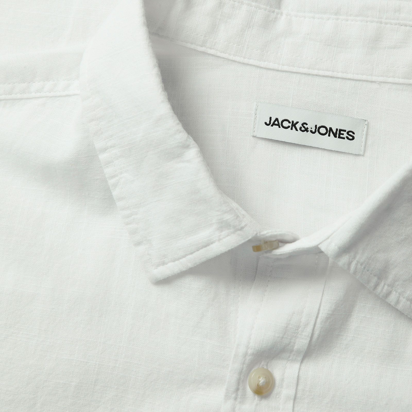 Jack & Jones Langarmhemd JJESUMMER Shirt LS SN in Leinenoptik günstig online kaufen
