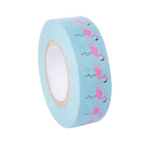 Rayher Klebeband Flamingos 15 m