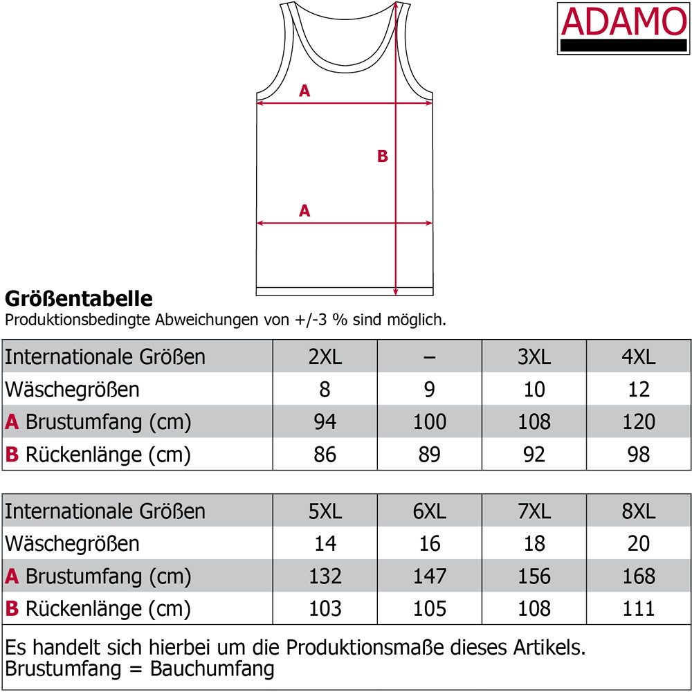 RennerXXL Funktionsshirt Adamo Herren Unterhemd ohne günstig online kaufen
