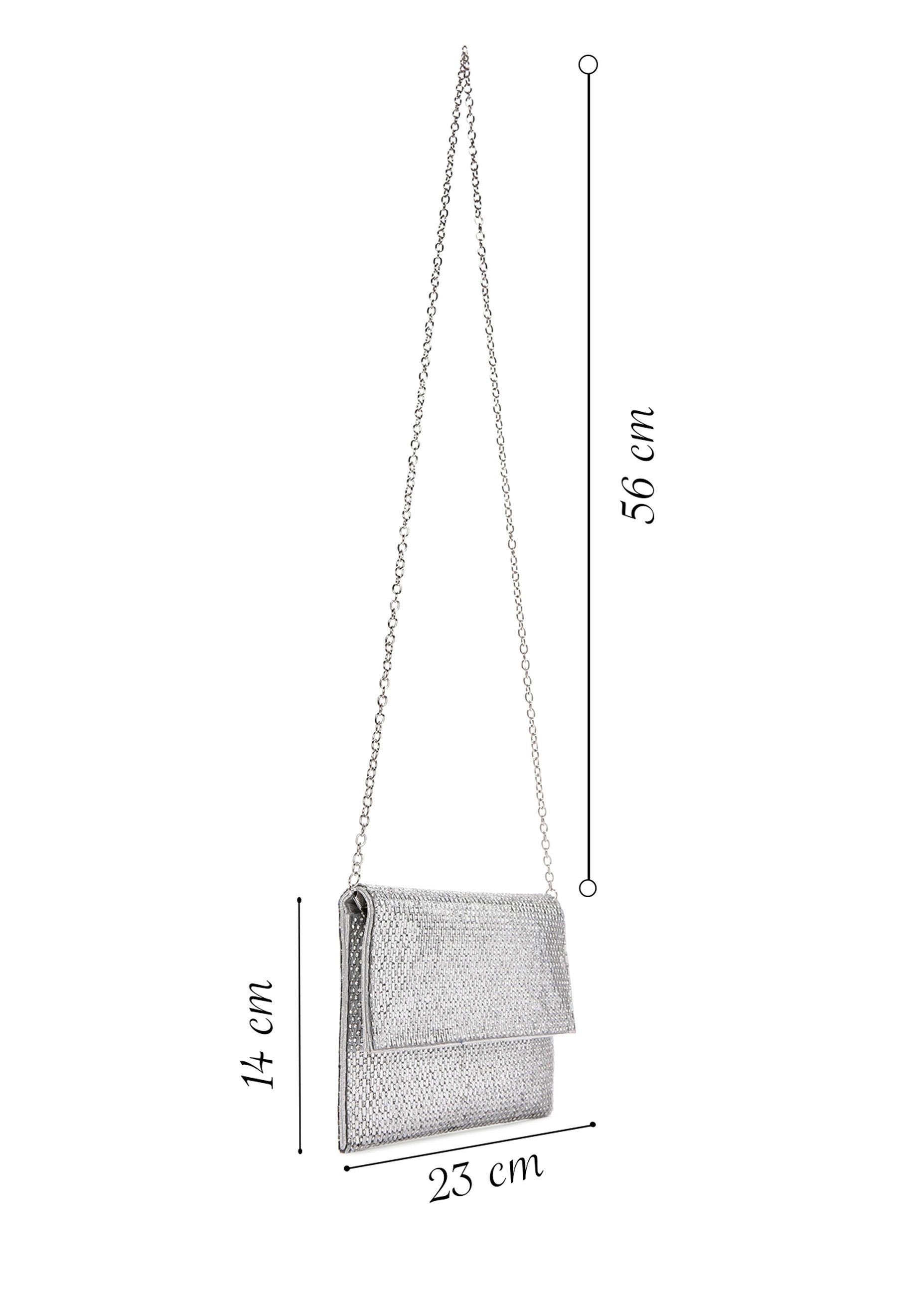 Derimod Clutch Mini Clutch aus Polyester
