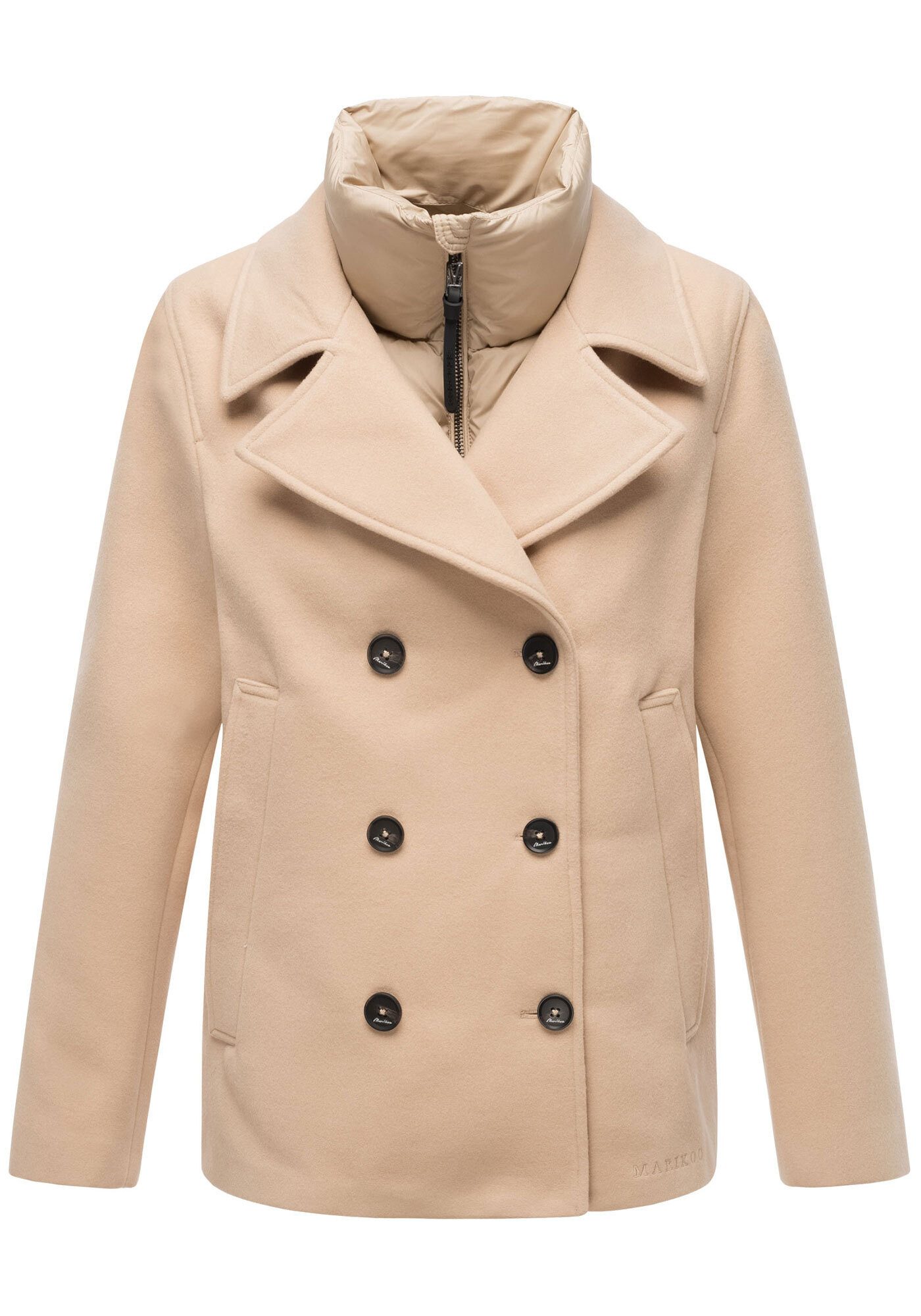 Marikoo Winterjacke Aylaraa Elegante Designer Winterjacke